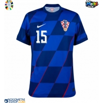 Moški Nogometni dresi Hrvaška Mario Pasalic #15 Gostujoči EP 2024 Kratek Rokav